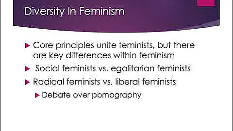 Defining Feminism Topic 1 Lecture 1