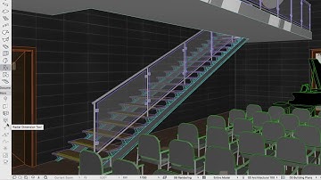 Indoor CineRender Scene - ARCHICAD Training Series 3 - 63/84