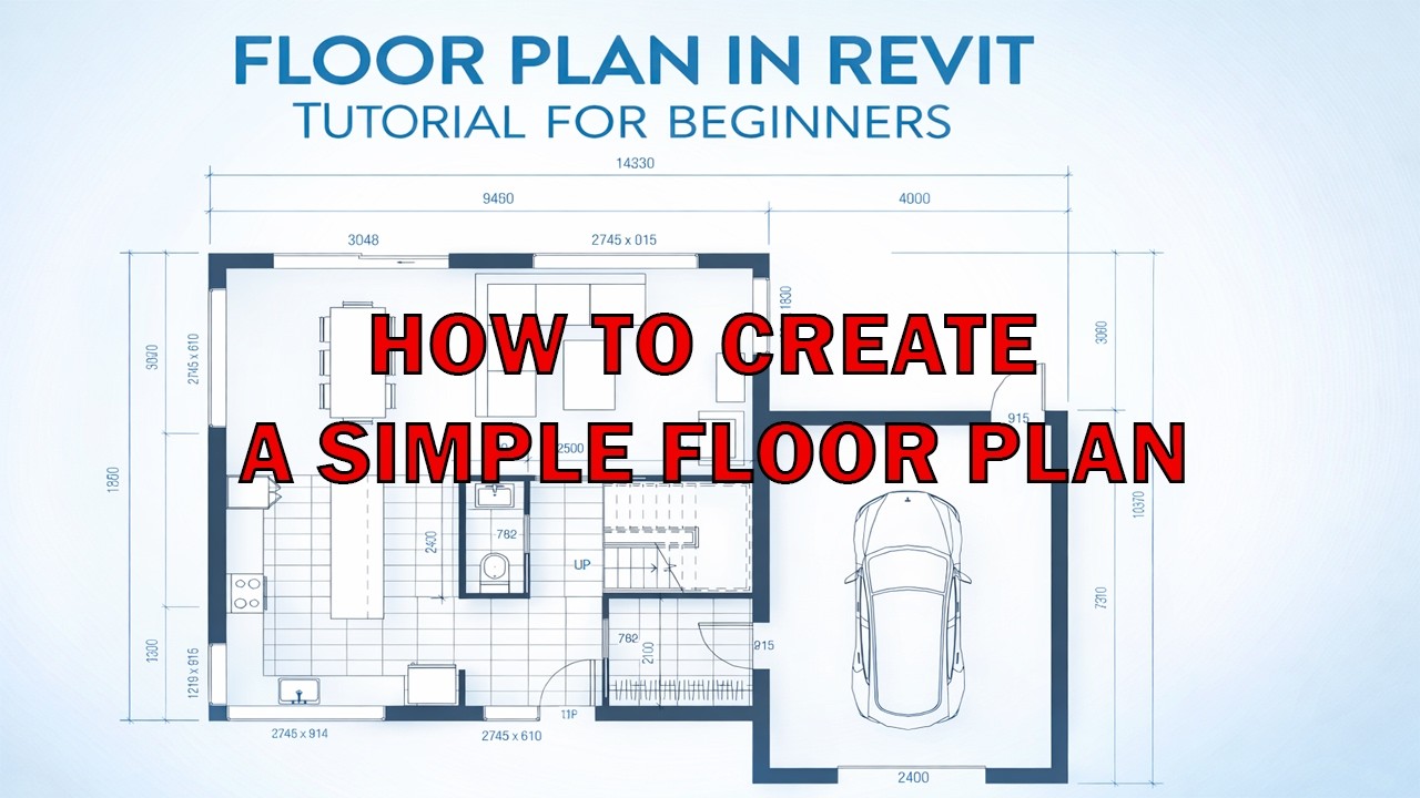 How to create a Floor Plan in Revit | Simple & Easy - YouTube