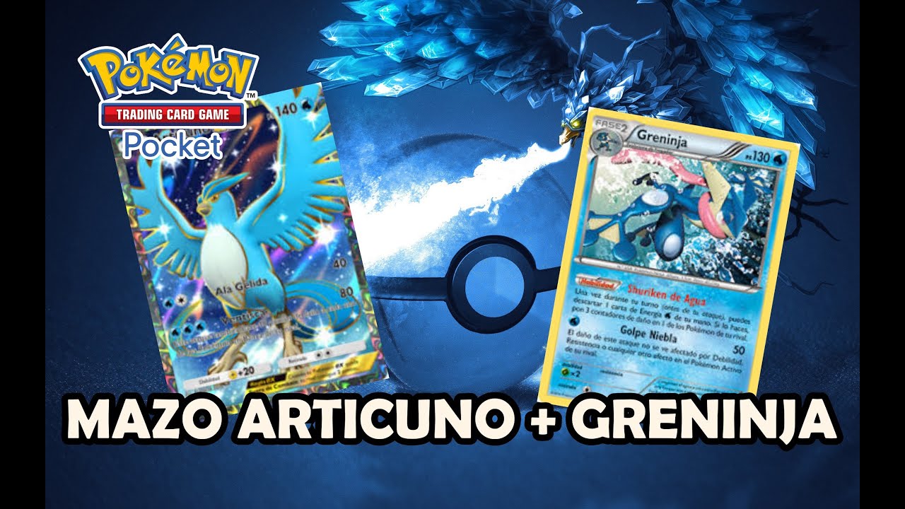 MAZO ARTICUNO EX + GRENINJA - POKEMON TCG POCKET - YouTube
