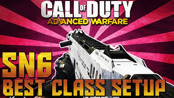 COD AW: INSANE Best SN6 Class Setup ( Call to Duty Advanced Warfare Best Class Setup)