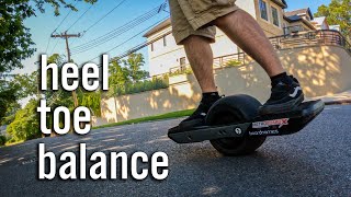Onewheel Beginner Tips | Torsional Stability (Heel Toe Balance)