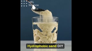 Hydrophobic sand DIY