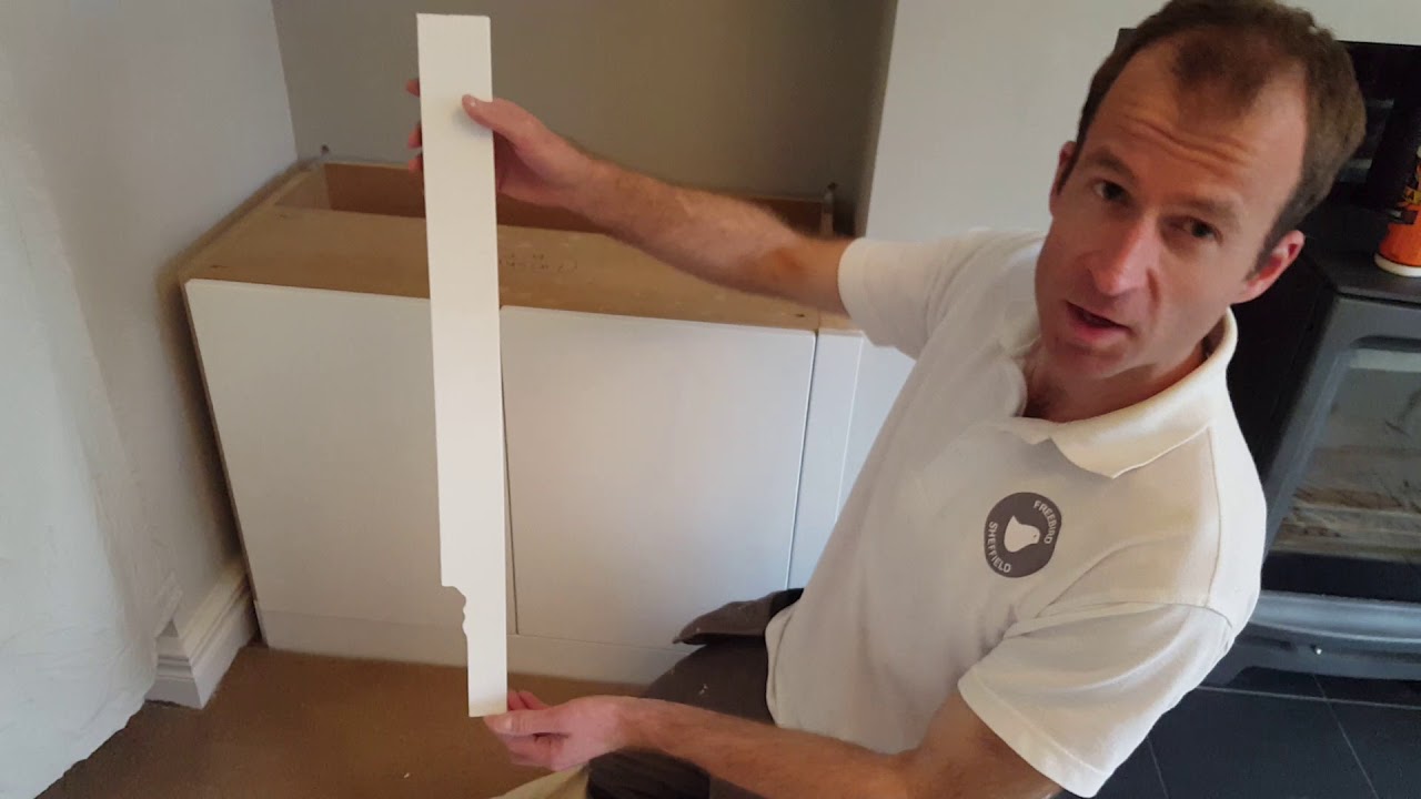 Modern minimalist fitted alcove shelves and cupboards in Sheffield