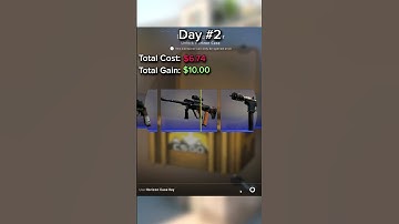Day 2 of Opening A CSGO Case Until GOLD! #shorts #csgocaseopening #csgo #opening #counterstrike