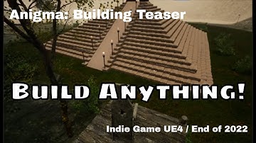 Anigma RPG Building System / Indie UE4 Open World RPG and Survival Game.