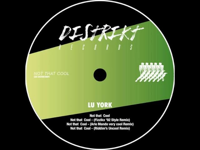 Lu York - Not That Cool [Fizzikx '92 Style Remix] DSTRKT009