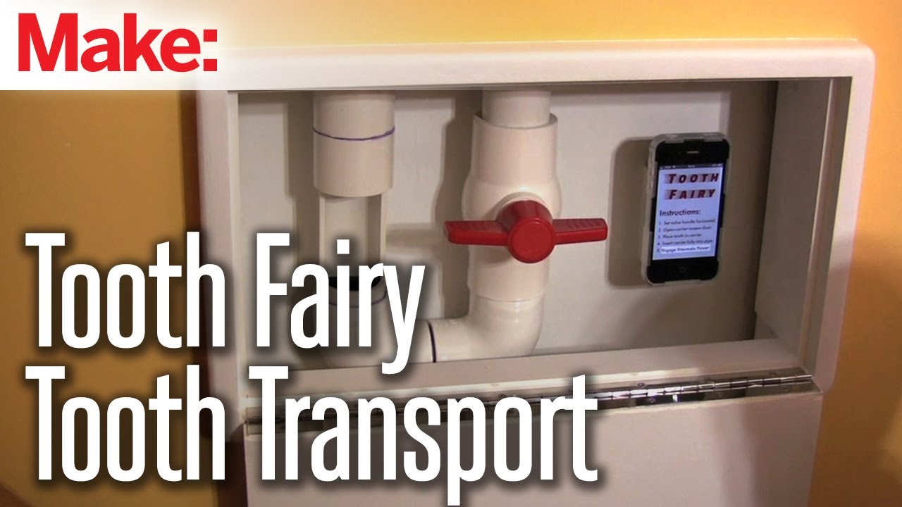 Pneumatic Tube System Delivers Teeth To Tooth Fairy