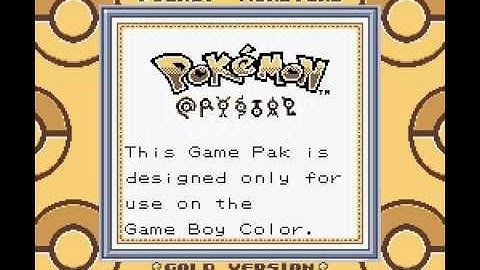 Unused Game Content ~ Pokémon Crystal Unused SGB (Super Game Boy) Enhancements