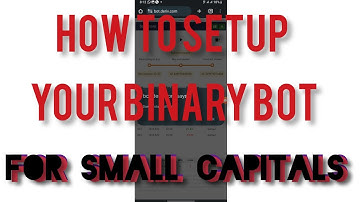 How to set-up your Binary-Bot for small account and make higher profit.