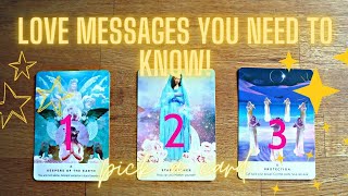 CHANNELED LOVE MESSAGES Pick a Card / His feelings for you today Tarot reading