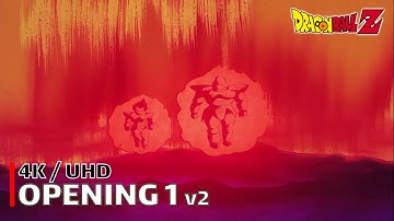 Dragon Ball Z - Opening 1 v2 (Cha-La Head-Cha-La) | 4K UHD Creditless | Subtitles