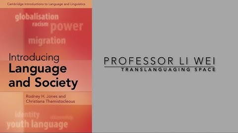 Professor Li Wei: Translanguaging Space
