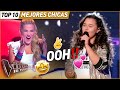 Las chicas con MÁS TALENTO de La Voz Kids