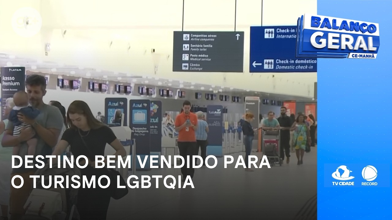 Fortaleza é um dos destinos mais vendidos para o turismo LGBTQIA+ no Brasil | Balanço Geral CE Manhã