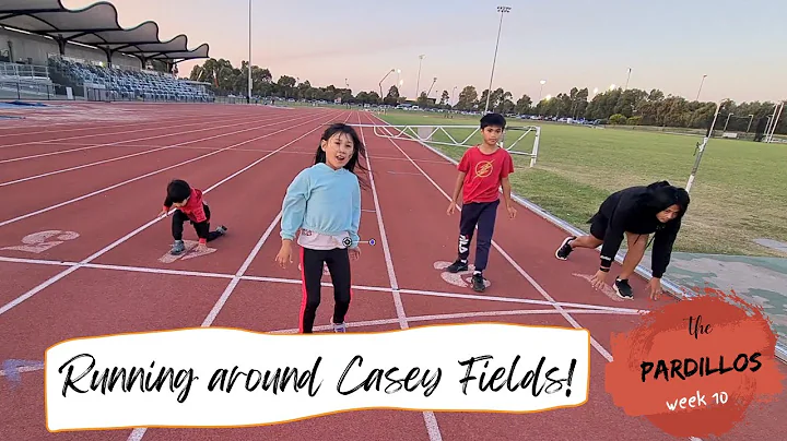 Sibling race at casey fields! - week 10 | The Pard...