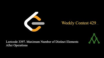 Leetcode 3397. Maximum Number of Distinct Elements After Operations.