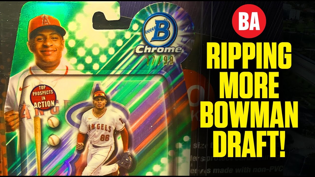 Ripping More 2024 Bowman Draft - Here Are The Prospects You Need 