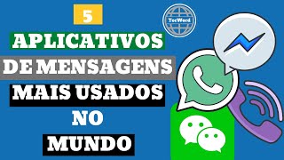 Os aplicativos de mensagens mais usados no mundo