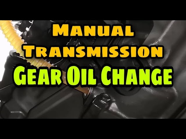 Changing gear oil for the manual transmission, Page 2