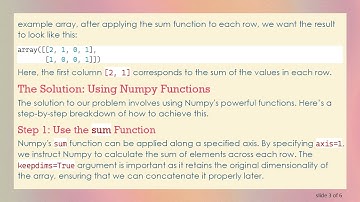 How to Add a New Column to Numpy Array Based on Row Functions