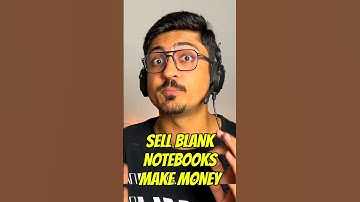 Sell Blank Notebook On Amazon KDP And Make Money #amazonkdpforbeginners