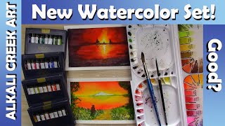 Steal of a Deal!? | Trying Out Mijello Mission Gold Watercolors | Are They Any Good?