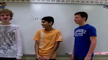 Two-Step Equation project by Justin, Jay, and Mike
