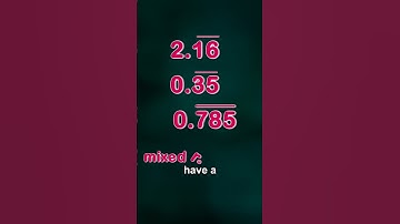 Convert Repeating Decimals to p/q Form | Step-by-Step Trick! | #Shorts | Power Learn Senior