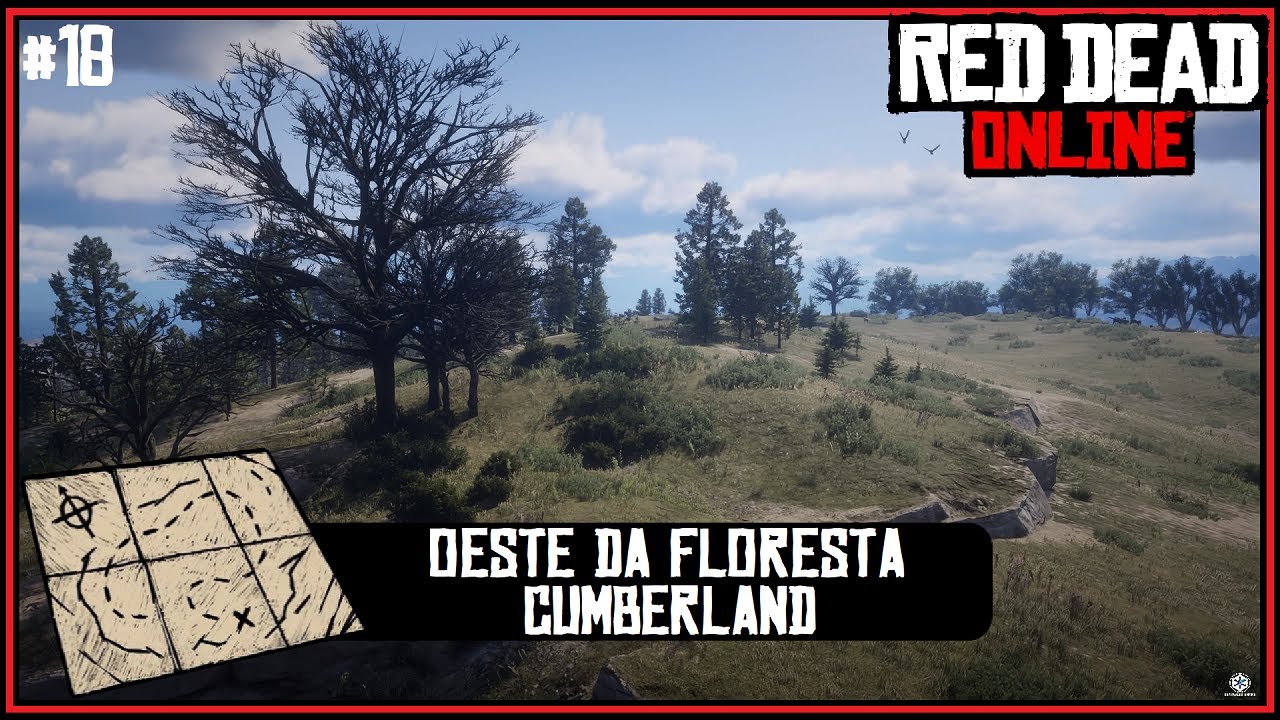 RED DEAD ONLINE - TESOURO DO PENHASCO BRANDYWINE !! (Mapa do Penhasco  Brandywine) 