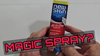 Best Waterproof Bandage for Cuts & Blisters? New-Skin Spray Review + Demo