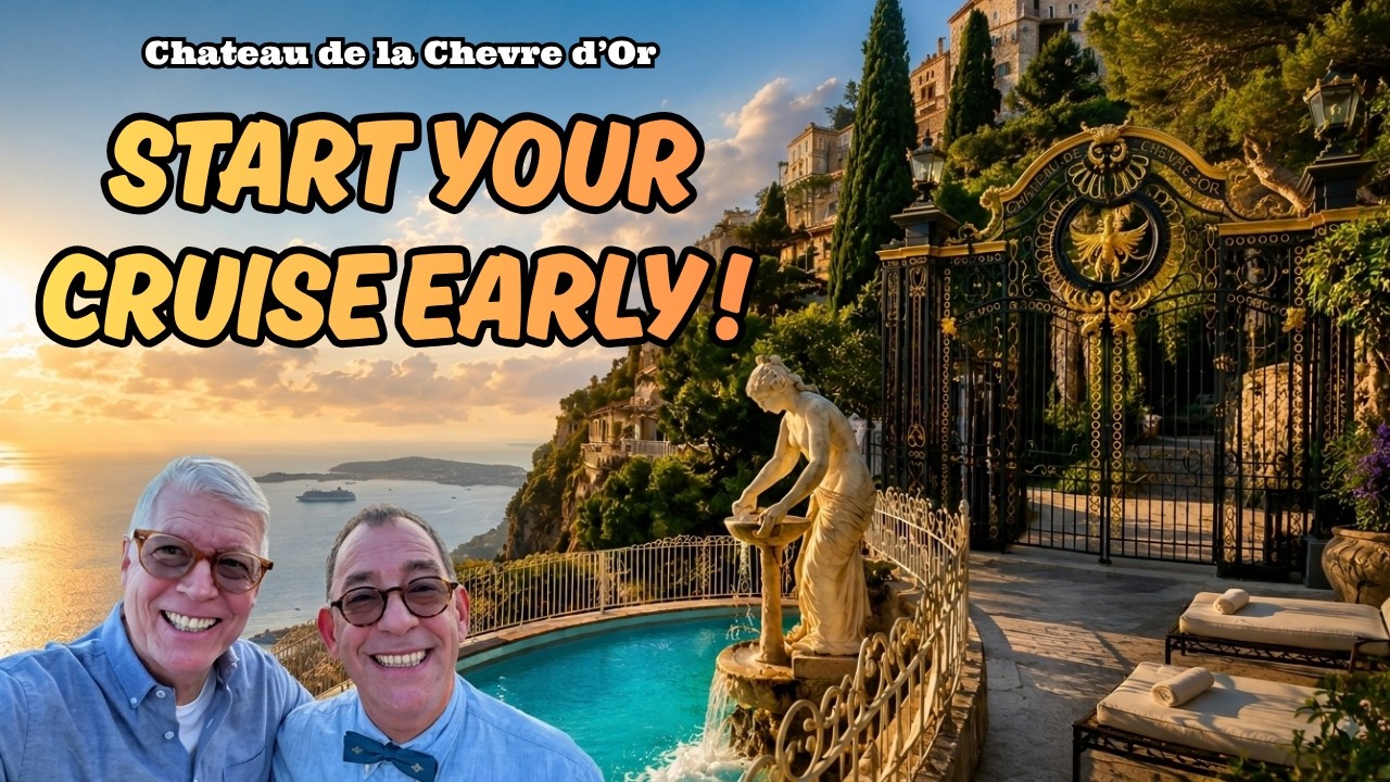 Is This The Best Pre-Cruise Hotel in Monaco? Chateau de la Chevre