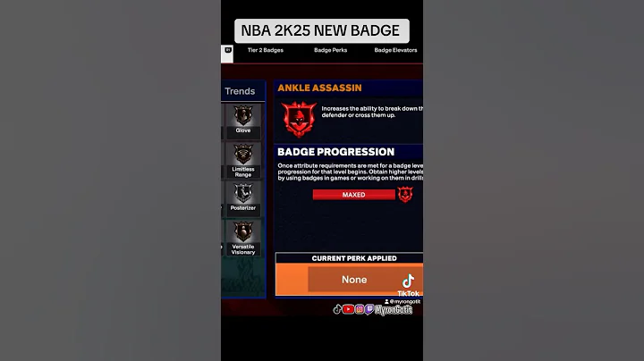 NBA 2K25 New Legend Badge 😂🔥 #nba2k25