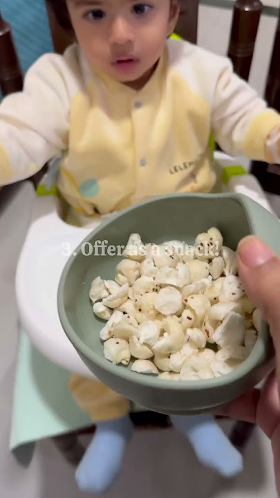 How to offer makhana to babies | BLW | Tickle Tales