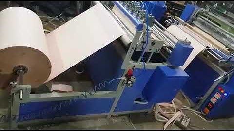 Filter paper pleating machine