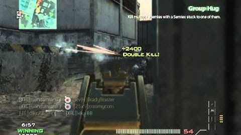 MW3 8 man kill feed