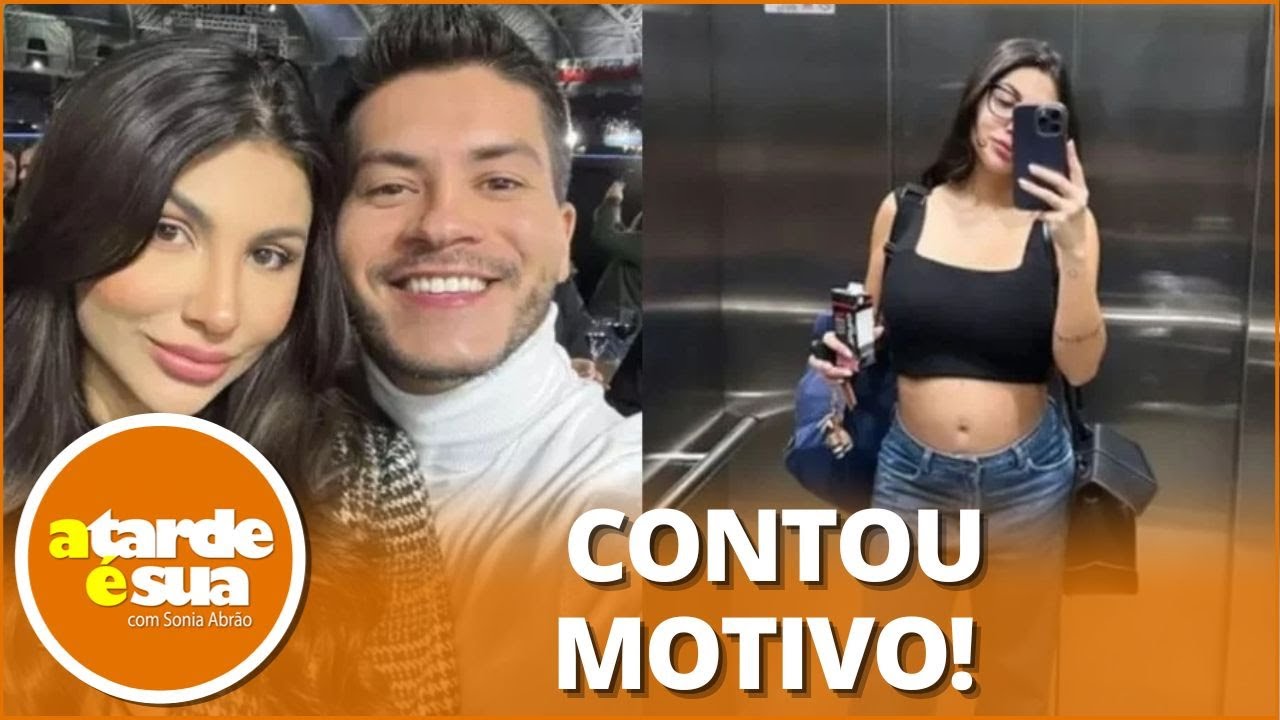 Arthur Aguiar anuncia fim do romance com namorada grávida: “Respeitem o nosso momento”