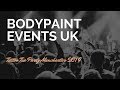 Bodypaint Events uk live show at Tattoo Tea Party manchester 2019