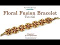 Floral Fusion Bracelet- DIY Jewelry Making Tutorial by PotomacBeads