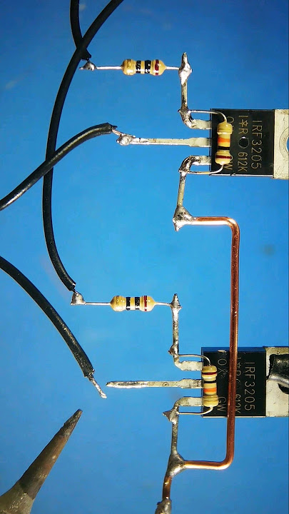 Make a Powerful Inverter Circuit Using Mosfet & Resistor Only | 1500w