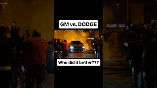 WHO DID IT BETTER? INSANE Scat Pack vs. G8 Burnouts! #Dodge #Charger #scatpack #pontiac #g8 #burnout