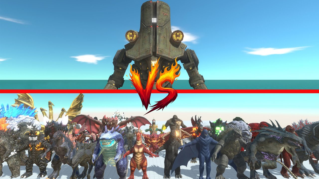 1 vs 1 Island Showdown | Cherno Alpha vs All Kaiju | Animal Revolt Battle Simulator