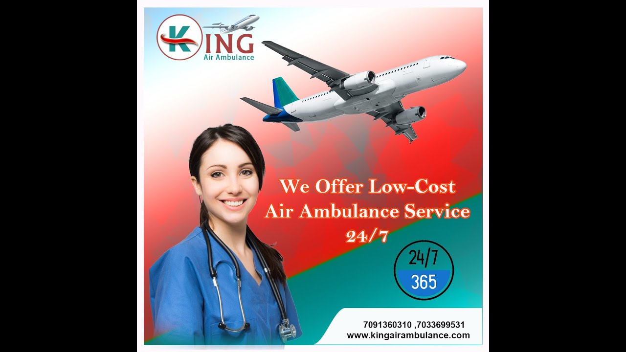 King Air Ambulance Services in Patna- Emergency ICU Air Ambulance in Patna