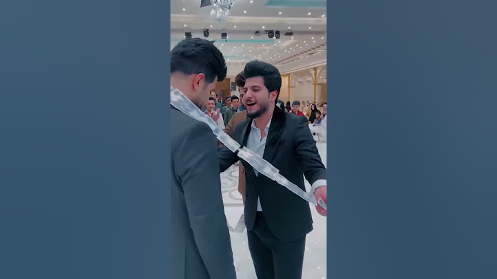 شوف اخوان العريس شو ساوو جابو اطول قلاده من المصاري خياي زلمه ومو حجي#ڤيدا