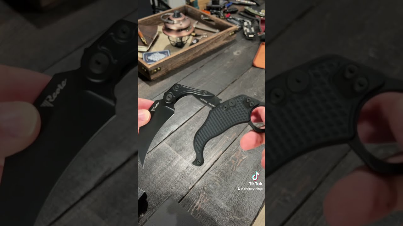 The Reate EXO K Gravity Karambit Deployment Slowed Down Shorts