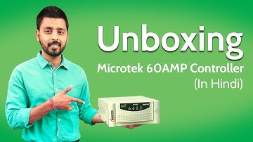 Solar Charge Controller – Microtek M-Sun Solar Controller Unboxing Video in Hindi & English!