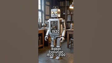 🤖 Evolution of Robots: From 1920 to 2100 🔋