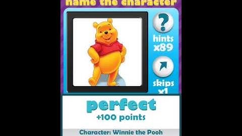 Quiz Craze Characters (QC Character) Answers - Main Game: Level Three