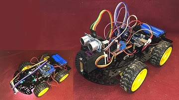 Làm Xe Robot Dò Line Tránh Vật Cản sử dụng Arduino | NVK