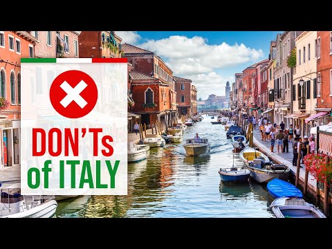 What NOT to do in ITALY - DON'Ts of Italy [Travel Guide]